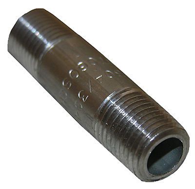 Larsen supply co., inc. - 1/8x3 ss pipe nipple for sale