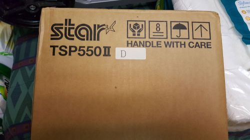 STAR MICRONICS TSP550II THERMAL PRINTER- SERIAL INTERFACE WITH AC ADAPTER