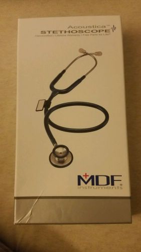 MDF instruments Acoustica stethoscope BLACK