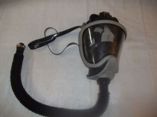 MSA Full Face Gas Mask Ultra Elite, 5 Point Head Harness, Medium