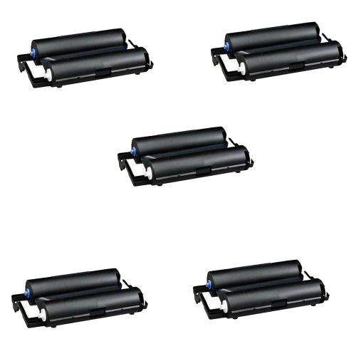 5 X PC-201 Black Compatible FAX TTR For Brother 1170 1270 1570MC MFC1770