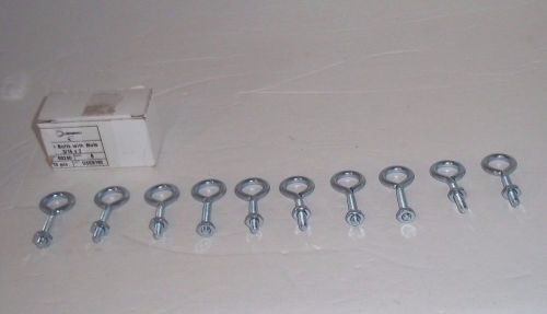 Hard-to-Find Fastener 014973239824 Eye Bolt Zinc, 3/16 x 2-Inch, 10-Piece