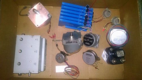 Mixed Lot of Motors, Aircapacitor - Airpax, Honeywell, Phillips Control Corp ETC
