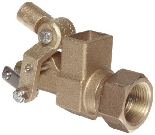 Robert manufacturing rf605t high turbo series bob red brass float valve, 1&#034; npt for sale