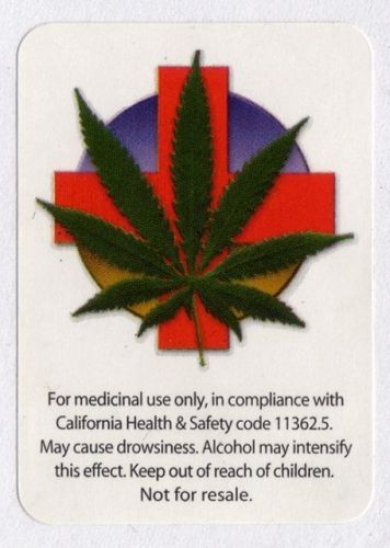 100 PCS  CALIFORNIA STATE 420 Compliant  Marijuana cannabis Labels 420 USA