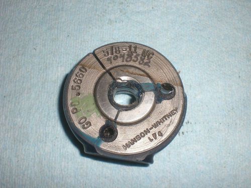 5/8 11 NC THREAD RING GAGE GO ONLY GAUGE MACHINIST TOOLING MACHINE SHOP TOOLS