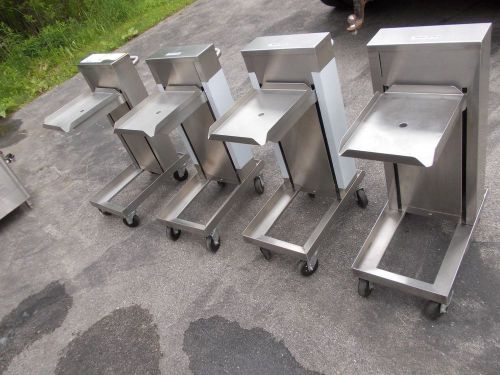 Servolift Eastern  Cafeteria Tray Dispenser single Stack Stainless Steel 11 X 15
