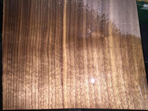 Wood Veneer Walnut 9x17 22Pcs Total Raw Veneer  &#034;EXOTIC&#034; WAL2 5-10-16