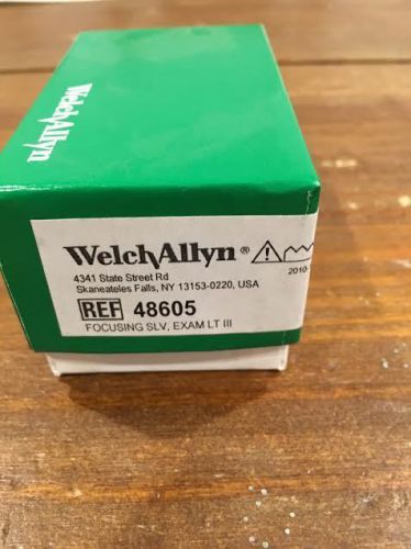 Welch Allyn Exam Light Focusing Sleeve 48605 Diagnostic