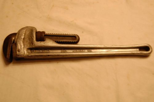 Ridgid 18&#034; aluminum pipe wrench 818 for sale