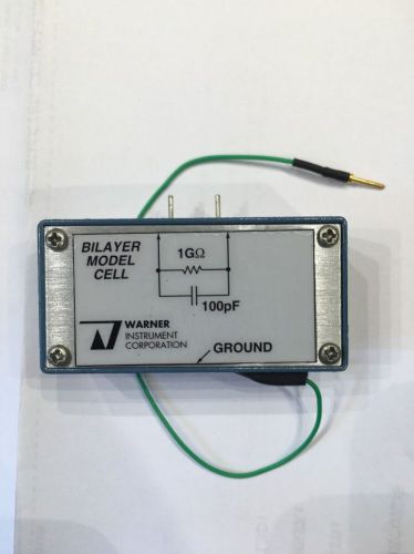 Warner Instrument Corp. Corporation. Bilayer Model Cell. Clamp?