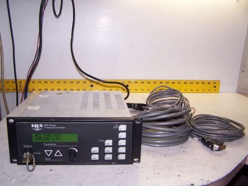 MKS 651CD2S1N PRESSURE CONTROLLER MKS 600 SERIES VERSION 1.91 651C WITH 3 CABLES