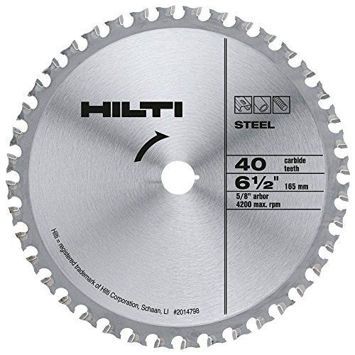 Hilti hilti 2014798 40t sc-c mu 6 1/2-inch x 5/8-inch metal blade for sale