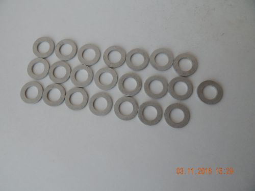 ALUMINUM SAE FLAT WASHERS 1/2&#034; ..22 PCS. NEW