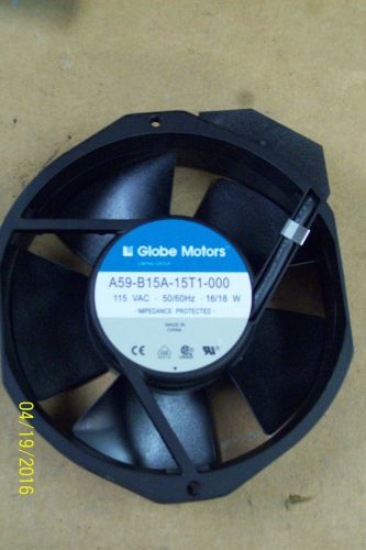 *NEW* GLOBE MOTORS AC AXIAL OVAL FAN up to 6.78&#034; WIDE 115 VAC A59-B15A-15T1-000