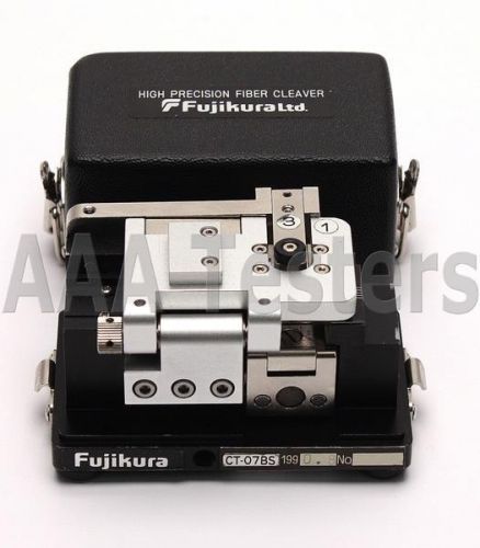 Fujikura CT-07BS SM MM High Precision Fiber Cleaver CT07 BS CT-07