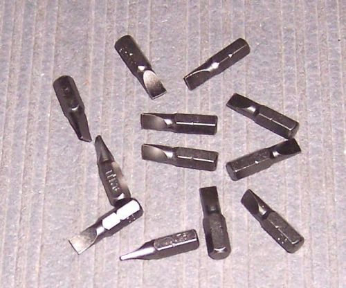 12 ea. irwin tool 92111 6-8 slotted insert bits x 1&#034;12 for sale