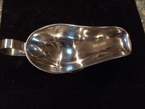 Stainless Steel Gravy Boat - Marked 18/8 Stainless Steel China