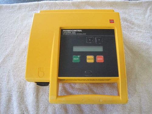 Medtronic Physio-Control LifePak  Life Pak 500 with Case, NO BATTERY, NO PADS