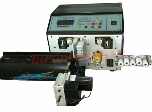Automatic wire cutting stripping twisting machine,cable stripper twister for sale