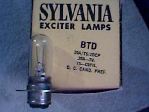 BTD Exciter Lamp 9ea Sylvania PHOTO, PROJECTOR, STAGE, STUDIO, A/V BULB