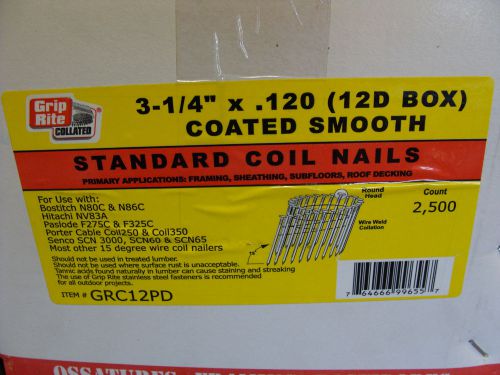 3-1/4&#034; coil nail grc12pd for sale
