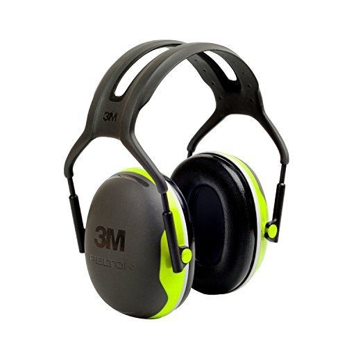 3M Peltor X-Series Over-the-Head Earmuffs, NRR 27 dB, One Size Fits Most,