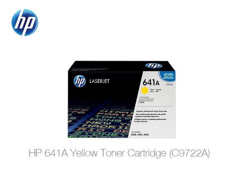 HP 641A Yellow Laserjet Toner Cartridge C9722A for 4600 4650 4610 dn dtn hdn &amp; n