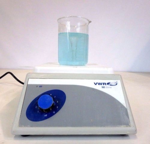 VWR 365 33918-258 7&#034; x 7&#034; Ceramic Top Lab Laboratory Magnetic Stirrer Mixer