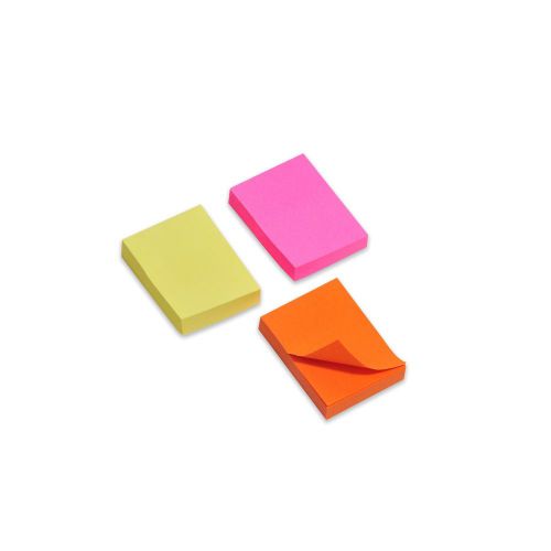 Post-it Mini Note Multi-Color 5cm x 3.8cm Self Adhesive Pads 3 x 100 sheets