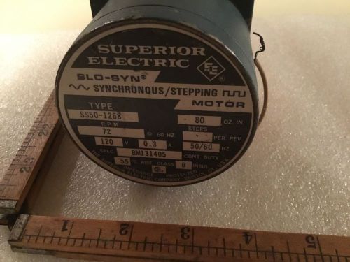 Superior Electric SLO-SYN SS50-1268 Synchronous Stepping Motor
