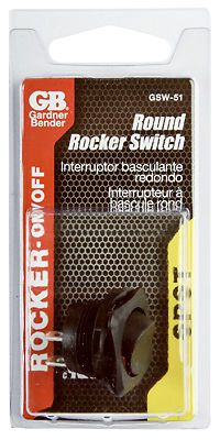 GARDNER BENDER INC - Illuminated Rocker Switch, SPST
