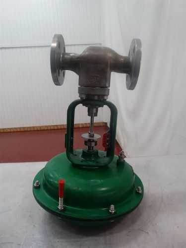 Fisher controls valve 54.24588svf sz.1&#034; cv.15.5 body:cf3m trim.316sst 7-15psi for sale