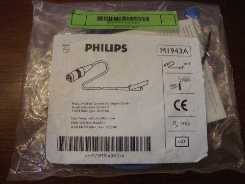 NEW PHILIPS SpO2 Adapter Cable M1943A