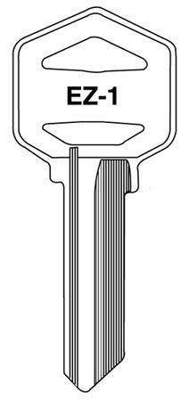 Key blank,f/lsda ez-1 10/bg for sale