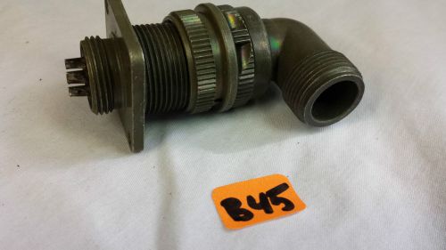MIL SPEC 4PIN MATING CONNECTOR BENDIX MS3108A14S-2P MS3100A14S-2S (c) LOT:B45