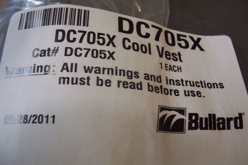 Bullard™ Dual-Cool™ Cooling Vests, DC705X, VERY LARGE