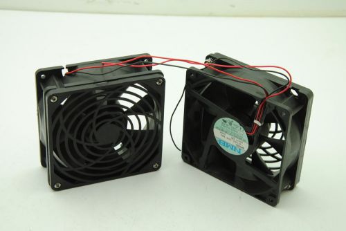 NMB DC Axial Fan 4715KL-05W-B40, 24VDC, 0.46A - Lot of 2