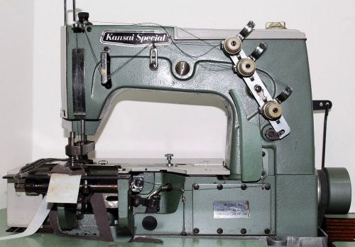 Kansai special dvk-1702-bk coverstitch belt loop industrial sewing machine for sale