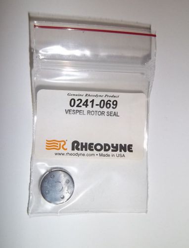 VESPEL ROTOR SEAL, Rheodyne 0241-069, New, For 7010-083