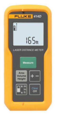 Fluke 414d laser distance meter ii class 50m range 2mm accuracy used good shape for sale