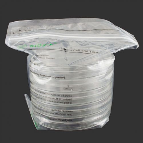 150 mm Treated Tissue Culture Dish, sterile, case of 100