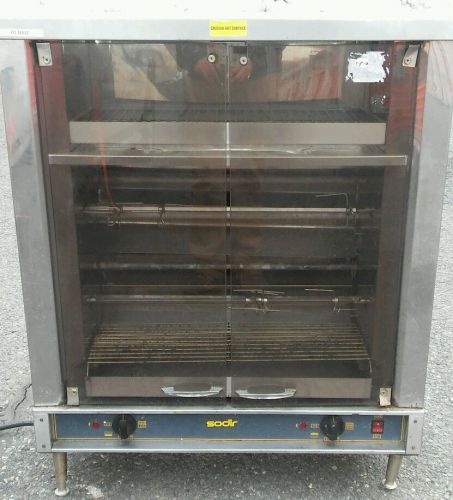 Equipex rbe-4 rotisserie oven - compact sodir roaster/warmer free local delivery for sale