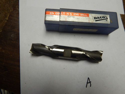 51/64&#034; Double End Mill  2 Flute