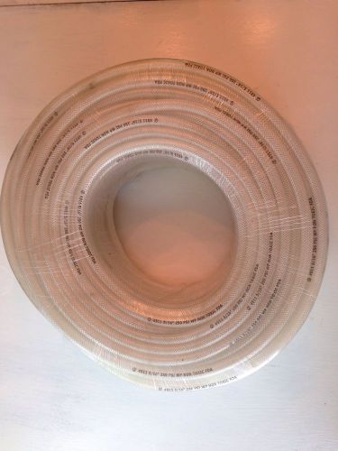 5/16 pvc braid reinforced hose (fda grade) - 300ft roll for sale