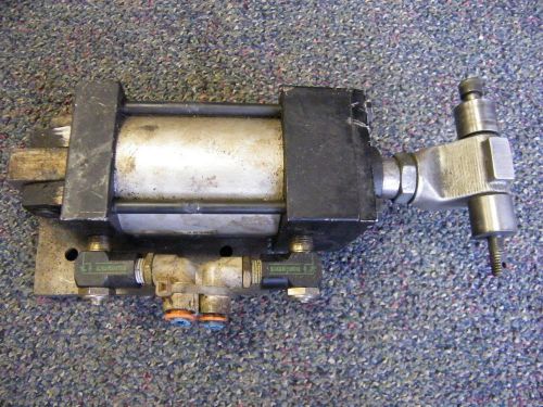 Numatics actuator pneumatic cylinder model ml-310652-1, 2 1/2&#034; bore 250psi usa for sale