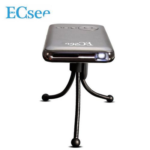 New ECsee M6 WIFI DLP Android 4.4 1080P HD USB Mini Household LED Projector