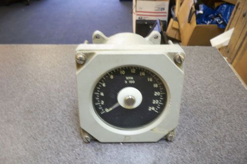 Vintage NOS US Navy Dept Tachometer Type IC/EFB Model U4G-12 The Electric Corp