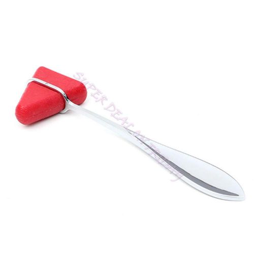 Red Reliable Stainless Steel Reflex Taylor Percussion Hammer Medical Tool