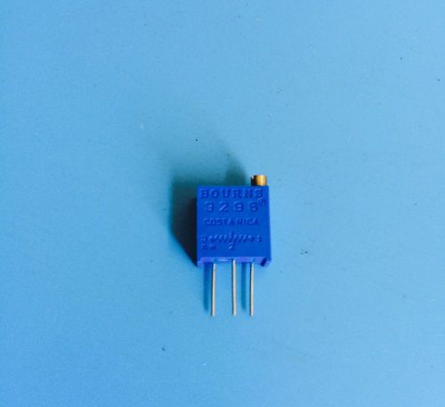 3296Y-1-103 BOURNS TRIMMER 10K OHM 0.5W PC PIN 9.53 X 4.83 X 11.55mm 2.19mmTURN